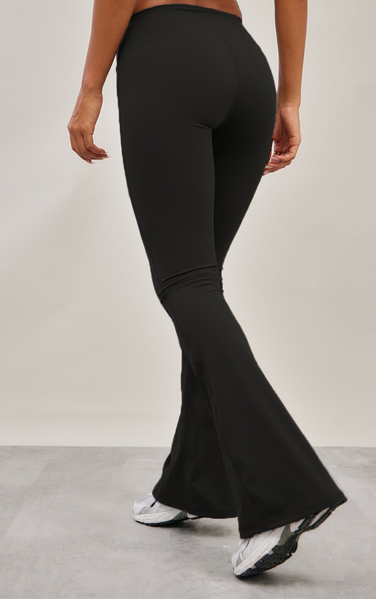 Pantalon de yoga flare noir Sculpt image 3
