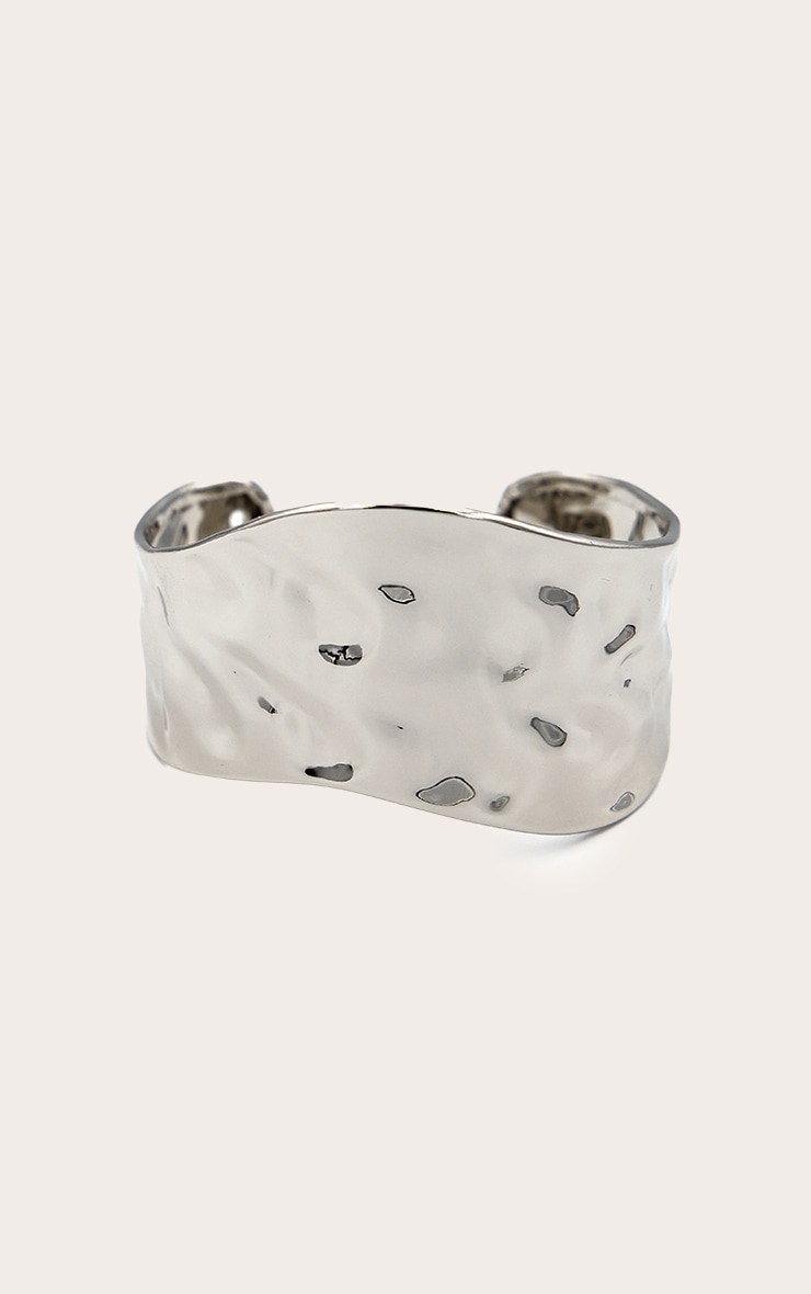 Silver Texture Bangle image 3