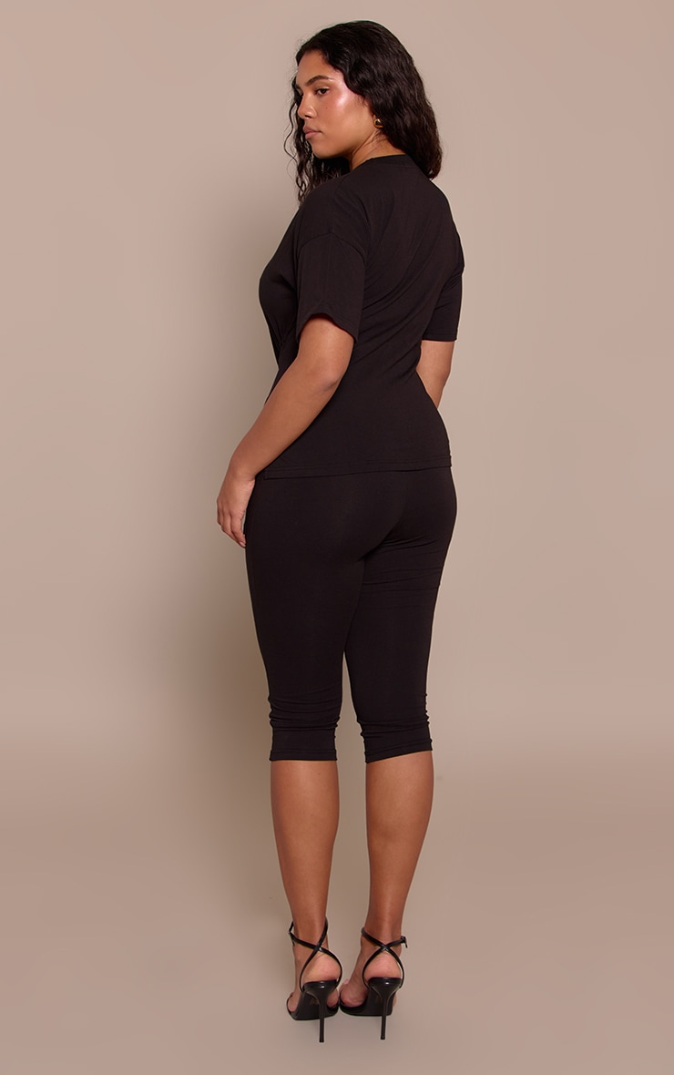 Shape Black Capri Pants image 3