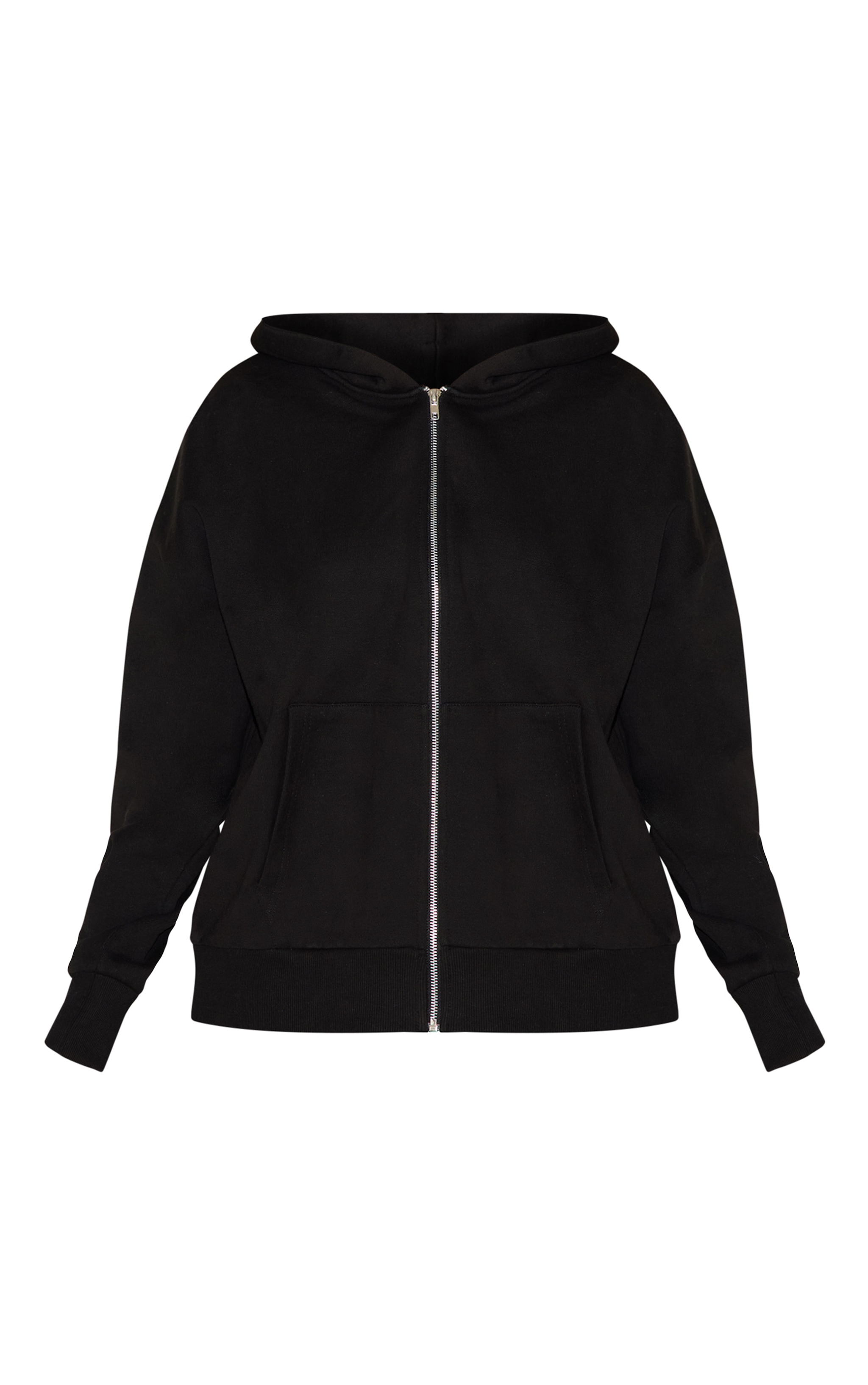 Hoodie oversize deluxe noir à zip image 5