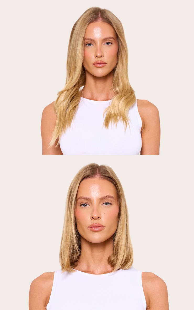 Lullabellz 18" Hidden Halo Brushed Out Wave Extensions - Golden Blonde image 3