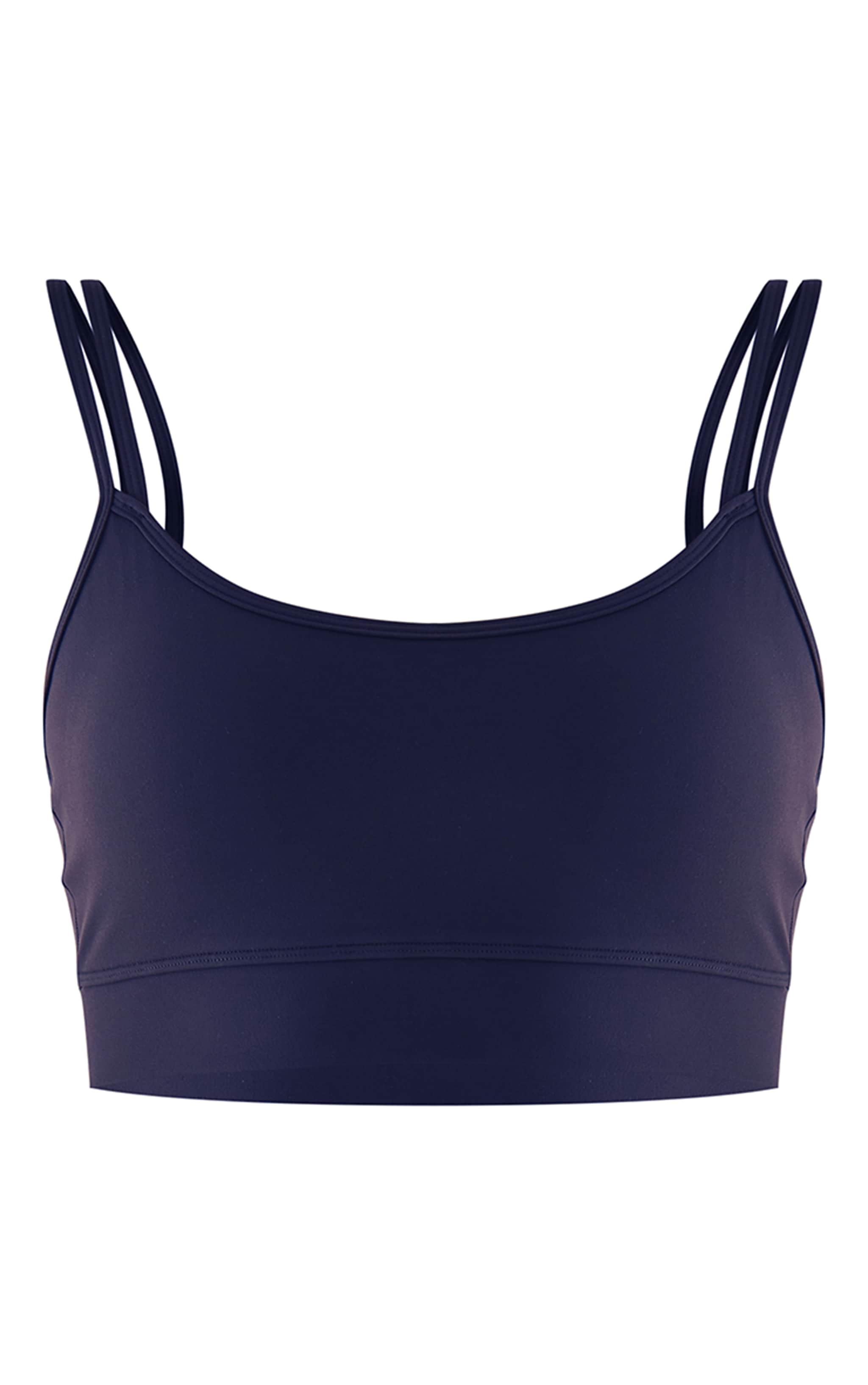 Brassière de sport rembourrée en Sculpt bleu marine à bretelles doublées image 5