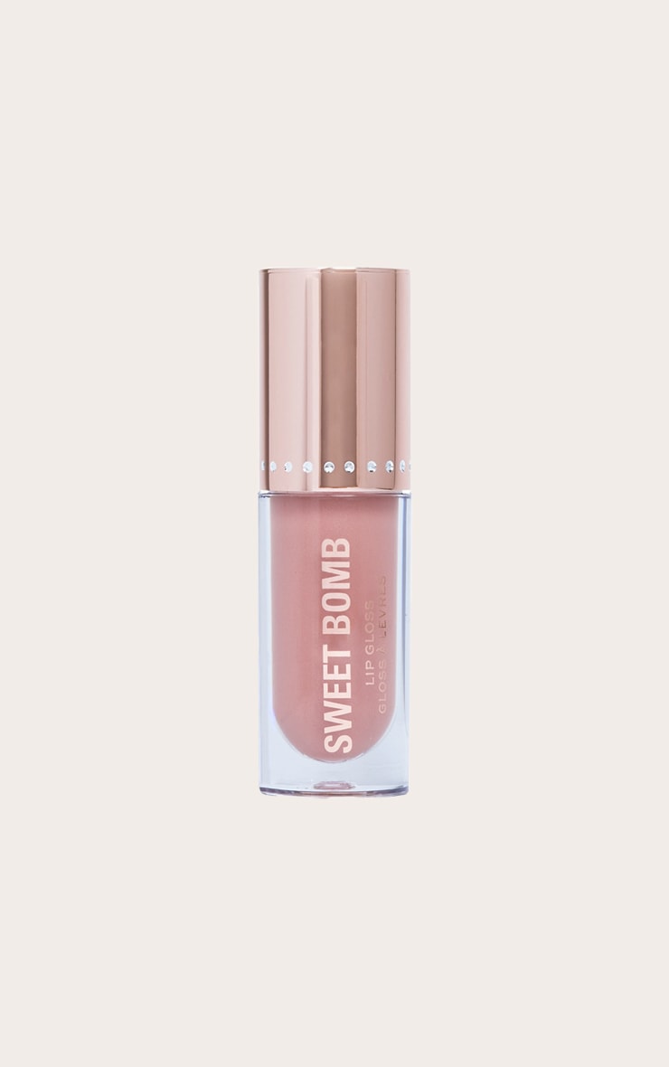 Makeup Revolution Gloss pour les lèvres Sweet Bomb Strawberry Swirl Pink image 3