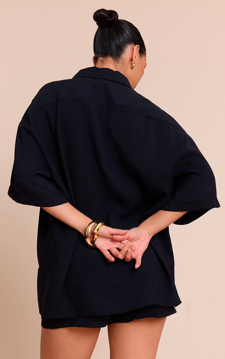 Black Button Up Shirt image 2
