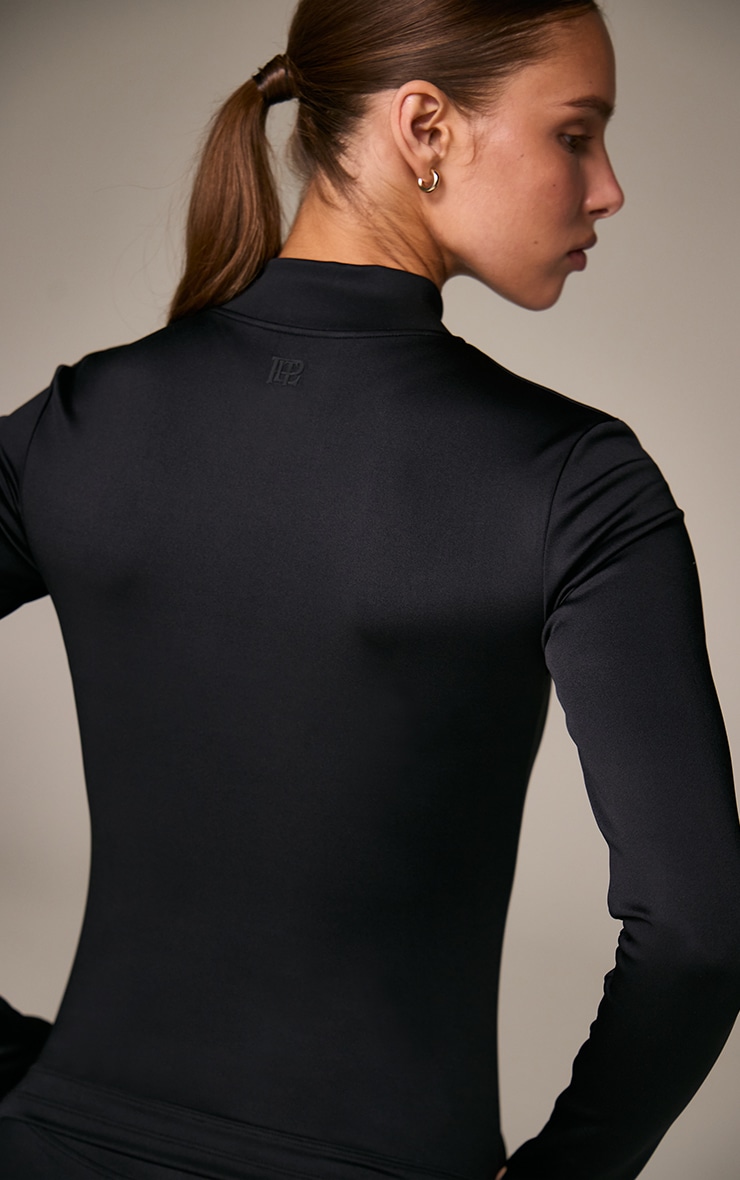 Black Ultimate Seam Detail Sports Jacket image 4