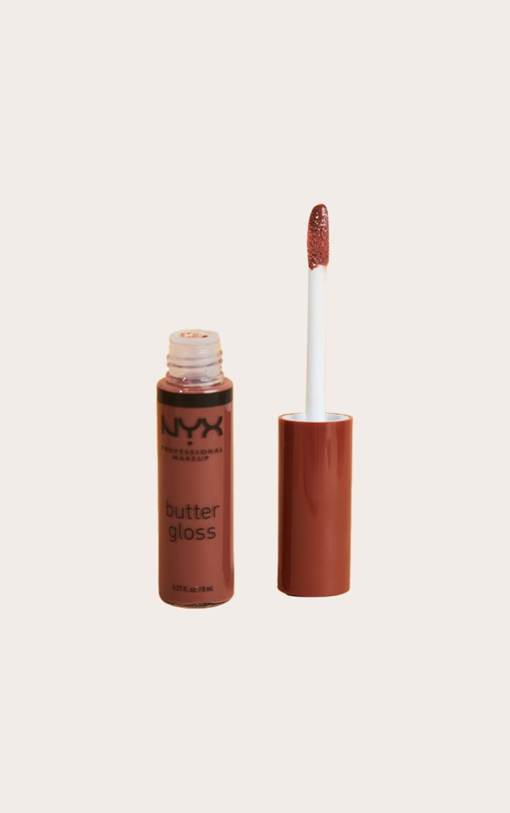 NYX PMU Makeup Butter Lip Gloss Spiked Toffee image 3