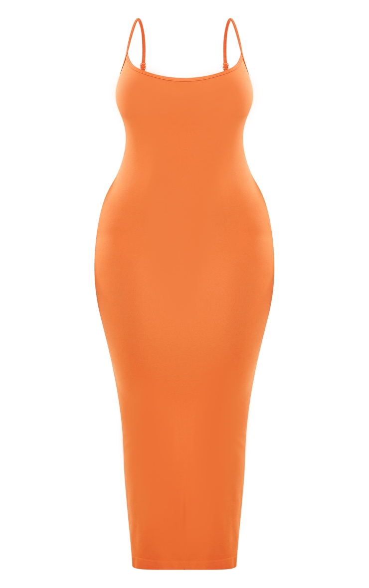 Shape Robe longue stretch rouille sans coutures à bretelles image 5