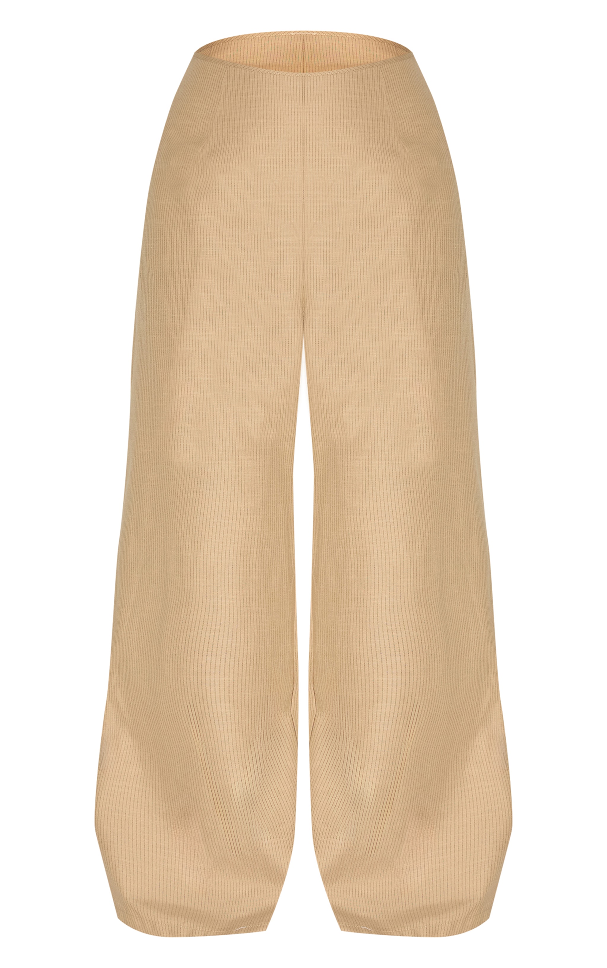 Plus Sand Striped Cotton Wide Leg Pants image 5