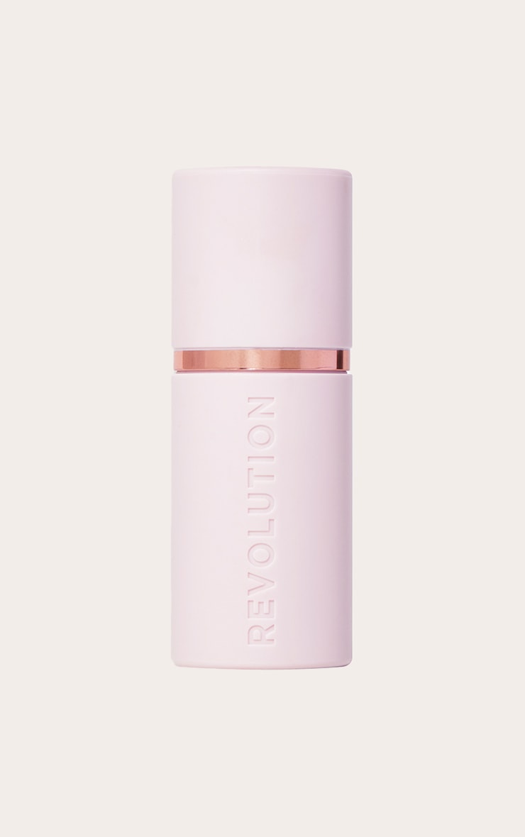 Revolution Skin Silk Marble Blush Stick Peachy Pink image 3