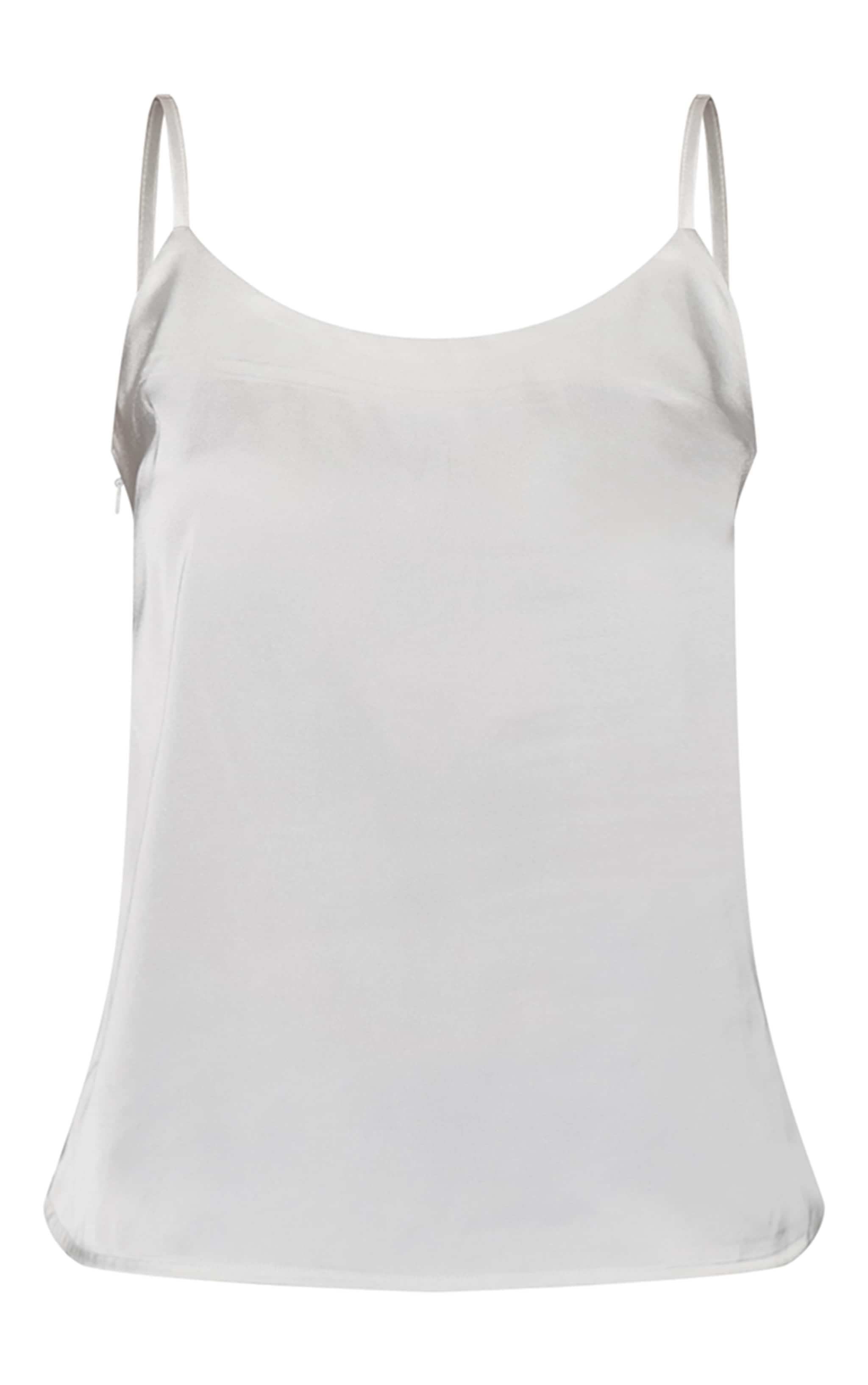 Almond Satin Strappy Cami Top image 5