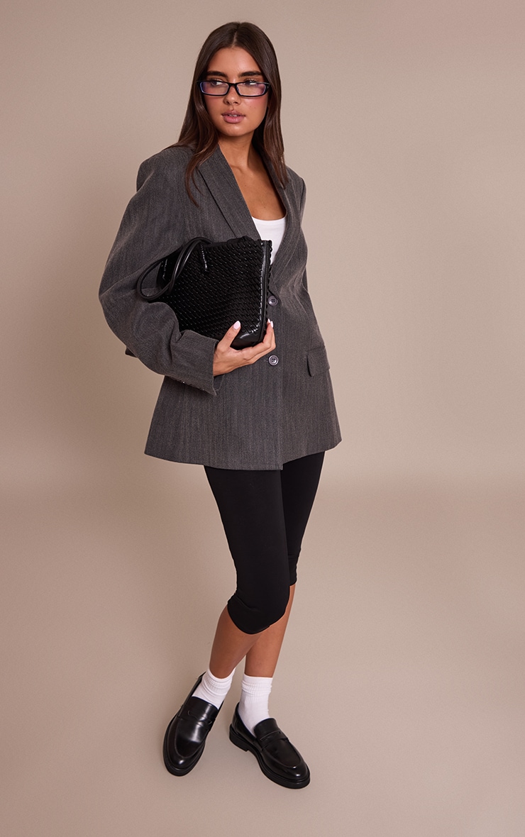 Charcoal Boyfriend Premium Blazer image 3