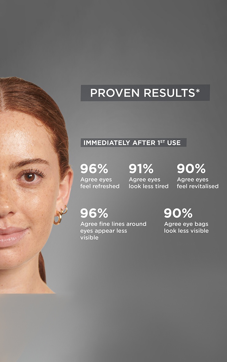 Garnier Depuffing Eye Mask With Bamboo Charcoal For Puffy Undereyes image 3