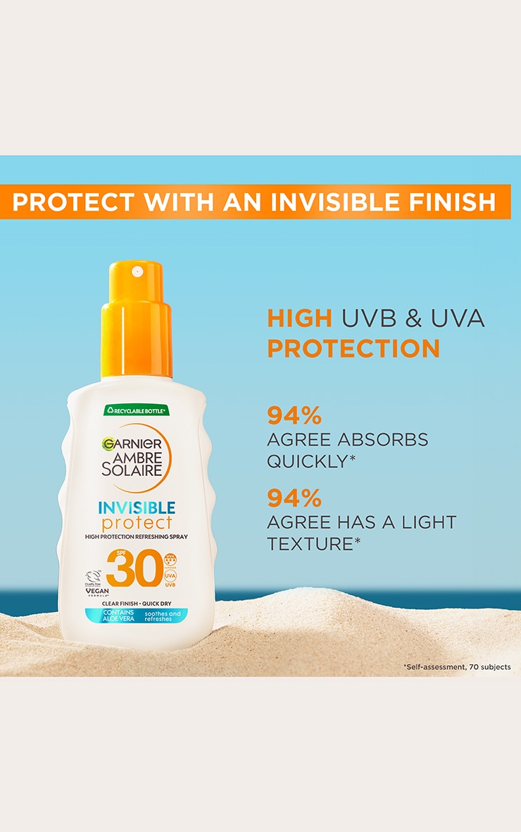 Garnier Protection solaire en spray Ambre Solaire Invisible Protect FPS 30 image 2