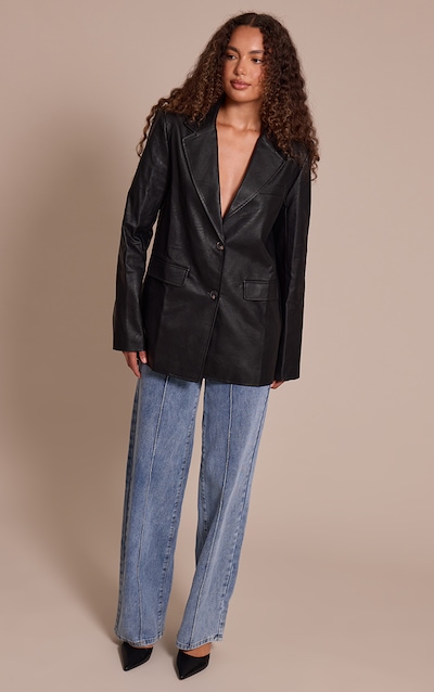 Tall Vintage Mid Wash Seam Wide Leg Jeans