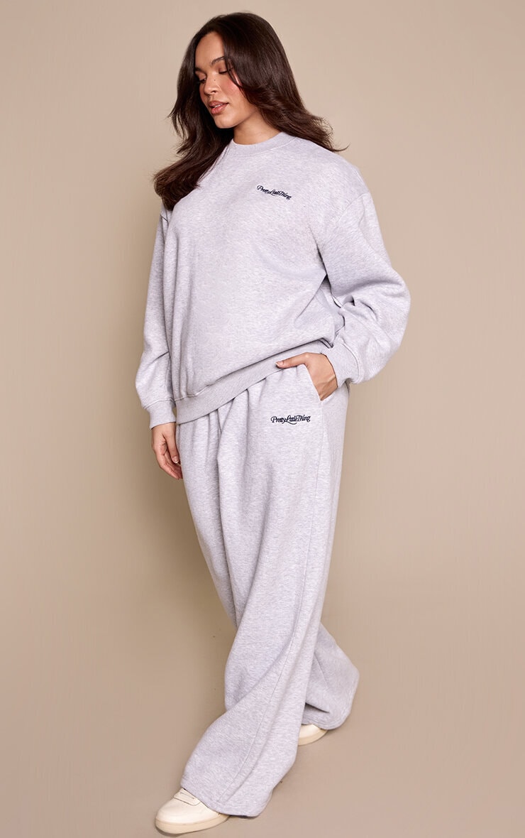Plus Grey Pretty Littte Thing Sweat Sweatpants