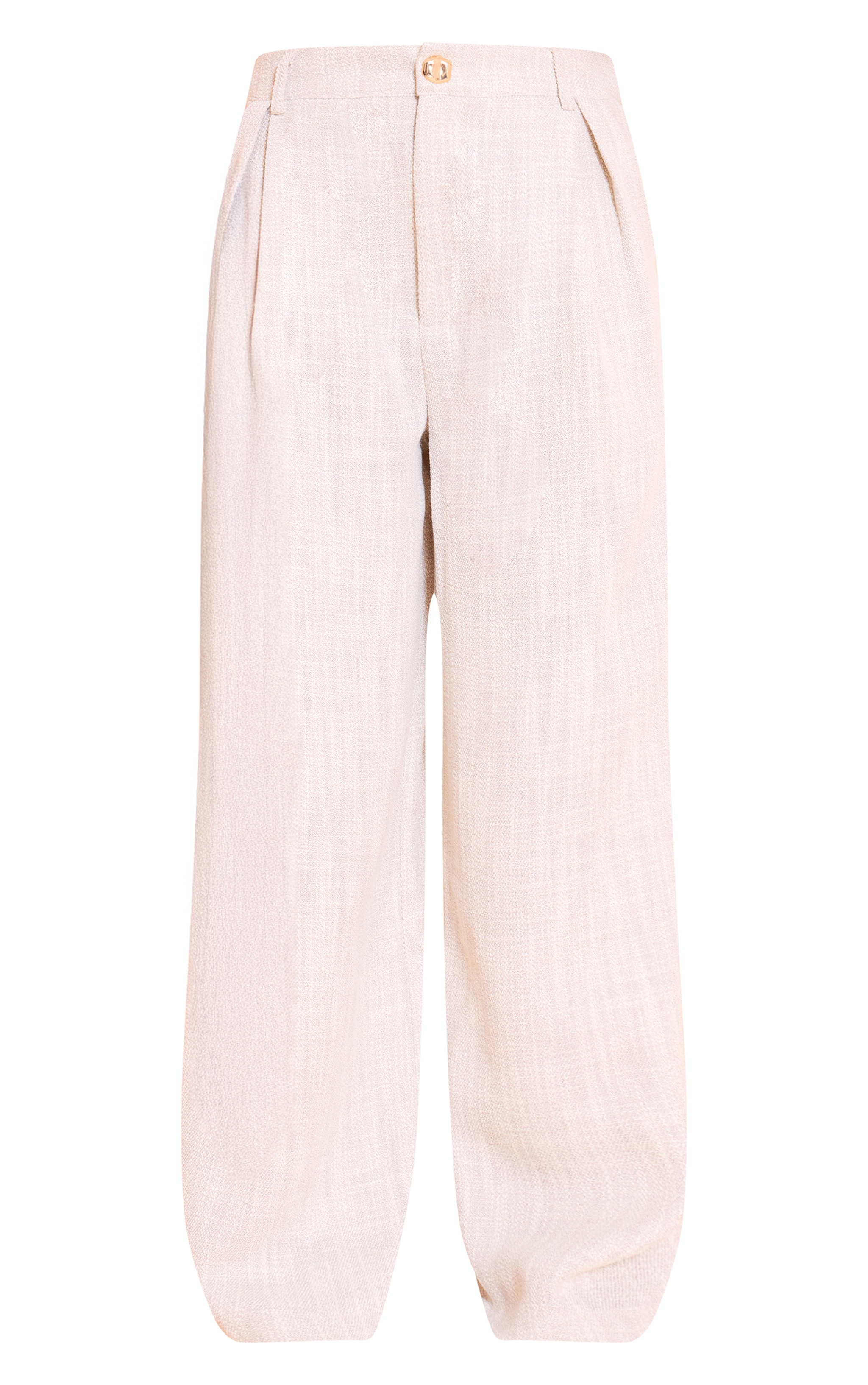 Petite Stone Tailored Linen Look Wide Leg Pants image 5