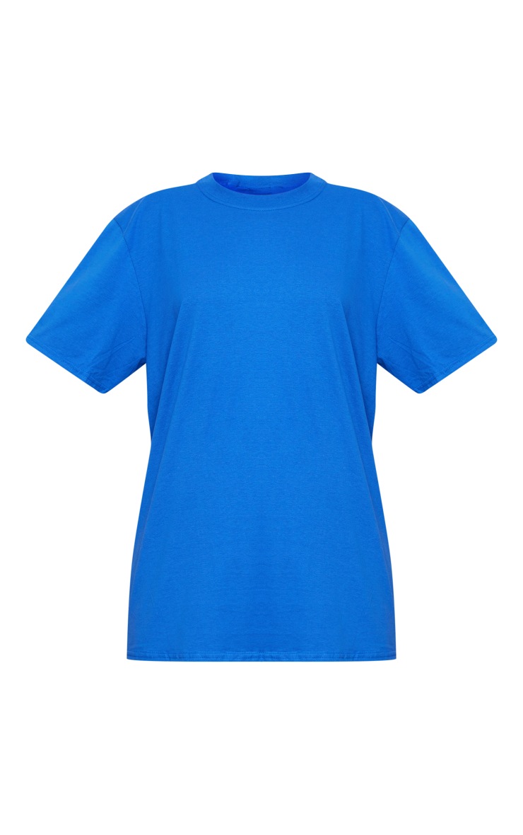 PRETTYLITTLETHING T-shirt bleu à slogan style gothique image 5