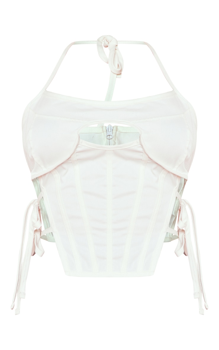 Shape Cream Seam Detail Corset image 5