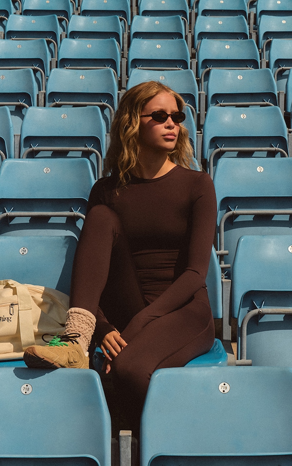 Chocolate Ultimate Long Sleeve Top