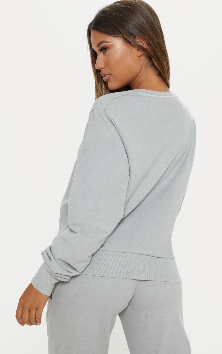 Space Grey Ultimate Oversized Sweatshirt image 2