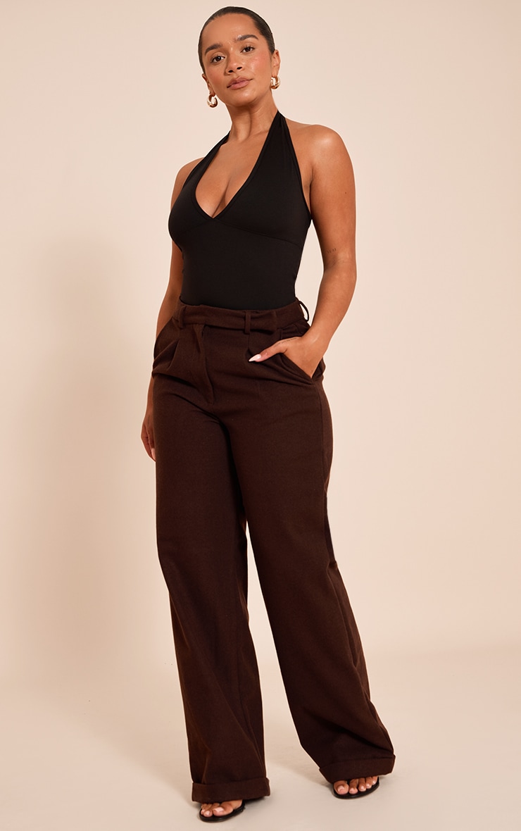 Shape Black Sculpt Halter Neck Bodysuit image 3