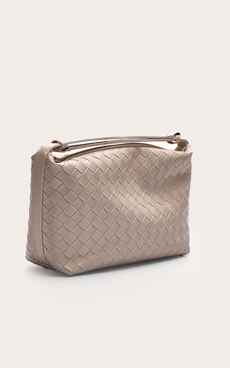 Stone Weave Adjustable Handle Handbag image 3