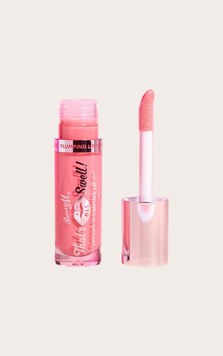 Barry M That's Swell! Peptide Plumping Lip Oil - Rose Radiance image 1