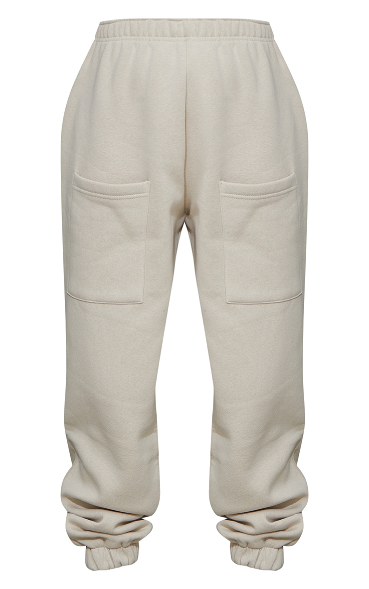 Petite Stone Pocket Thigh Casual Track Pants image 5