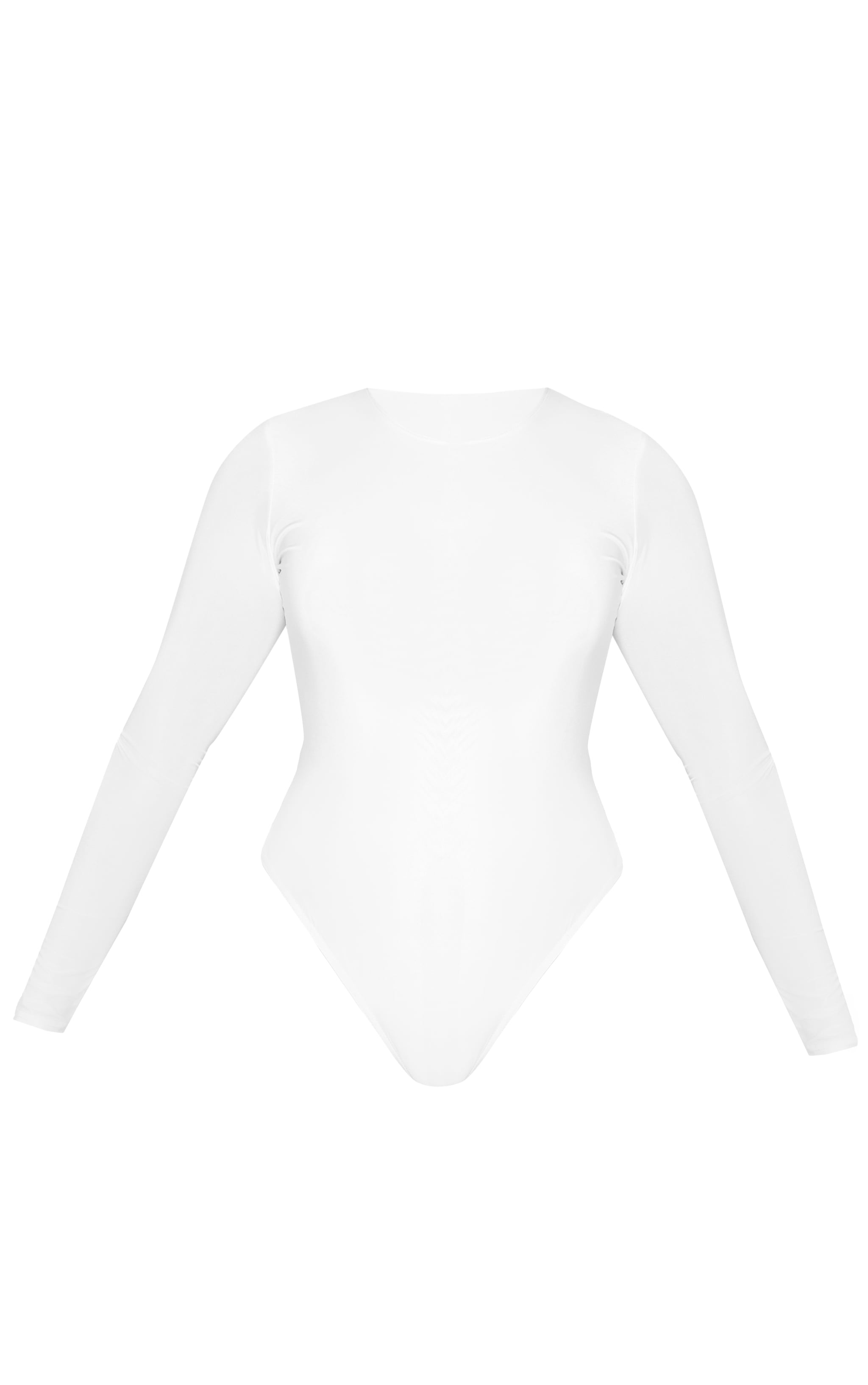 Shape White Long Sleeve Slinky Bodysuit image 5