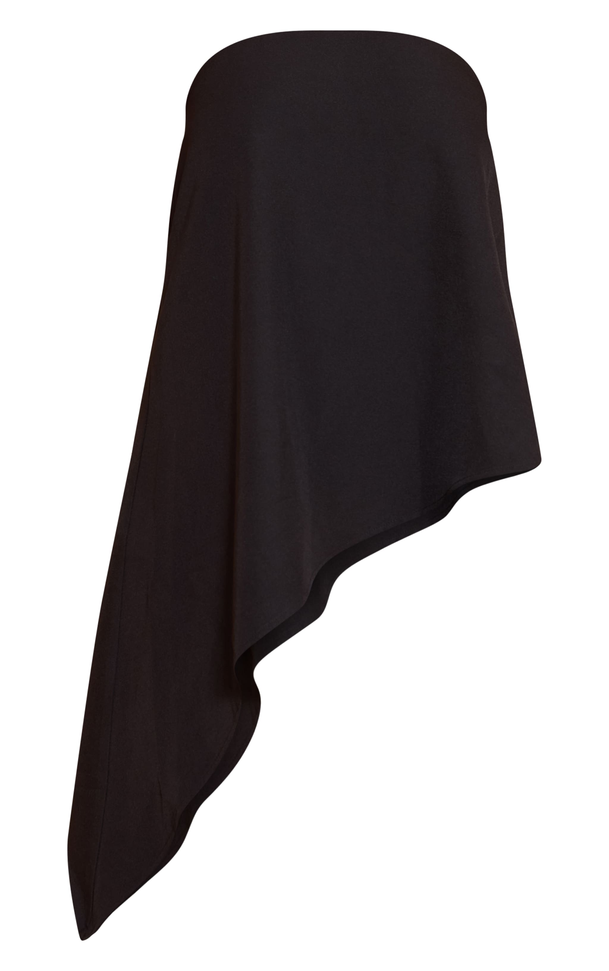 Shape Black Tailored Bandeau Waterfall Top image 5