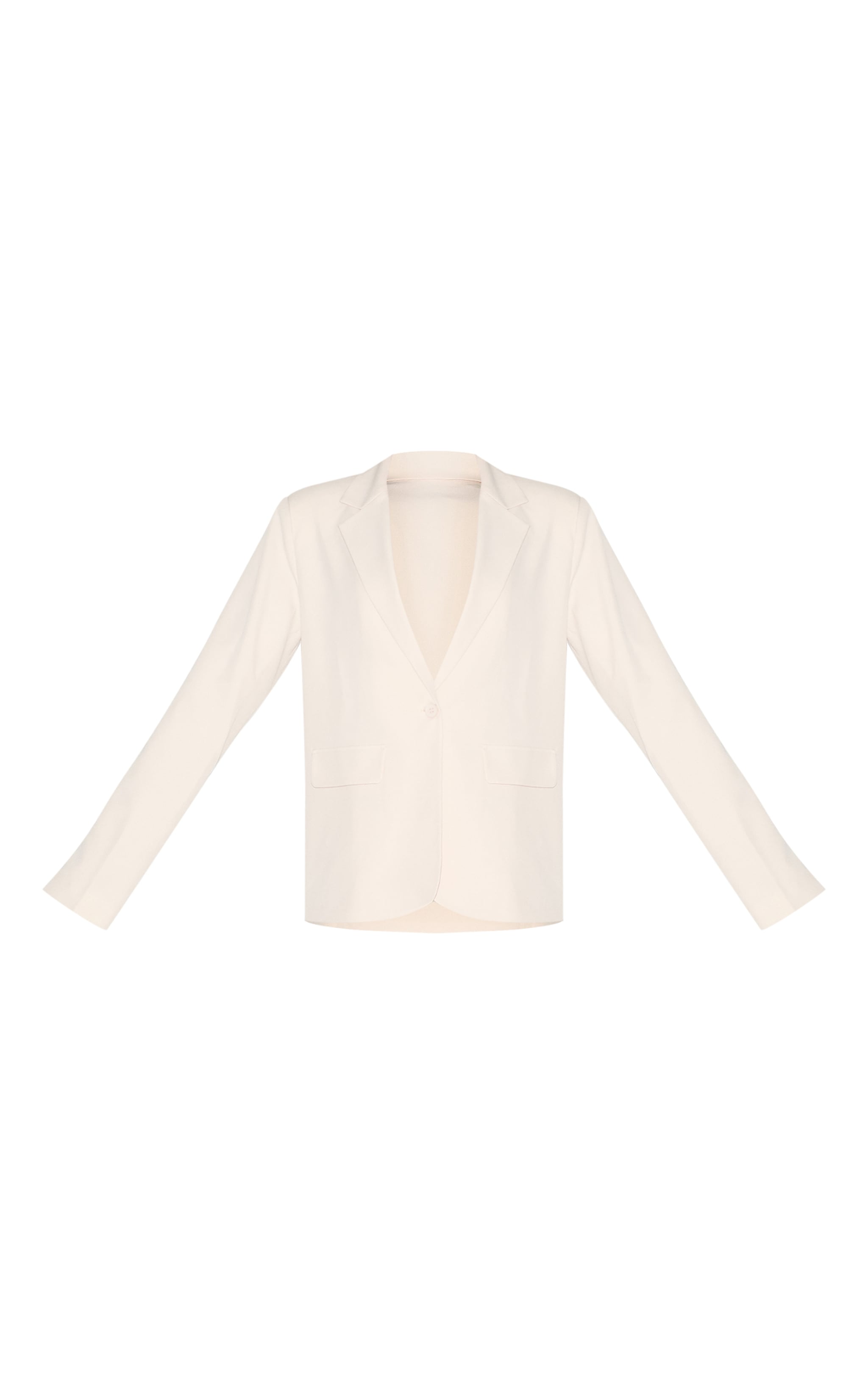 Tall Almond Oversized Blazer image 5