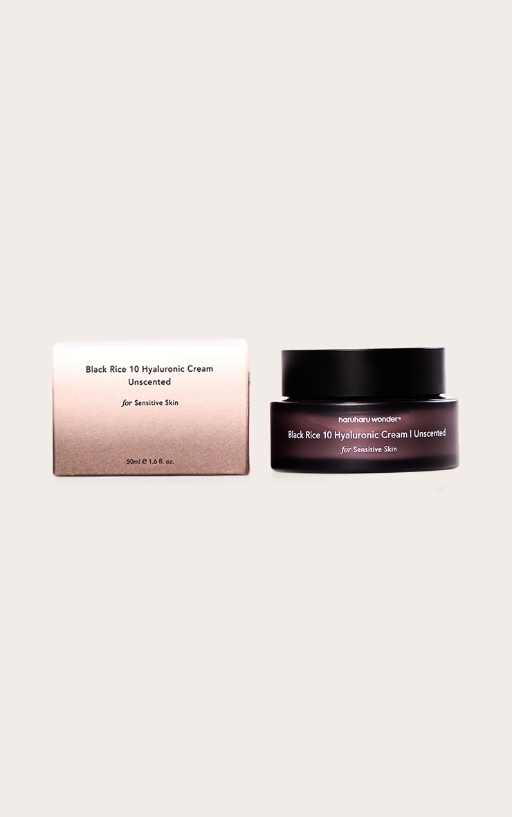 Haruharu Wonder Black Rice 10 Hyaluronic Cream Unscented 50ml image 2