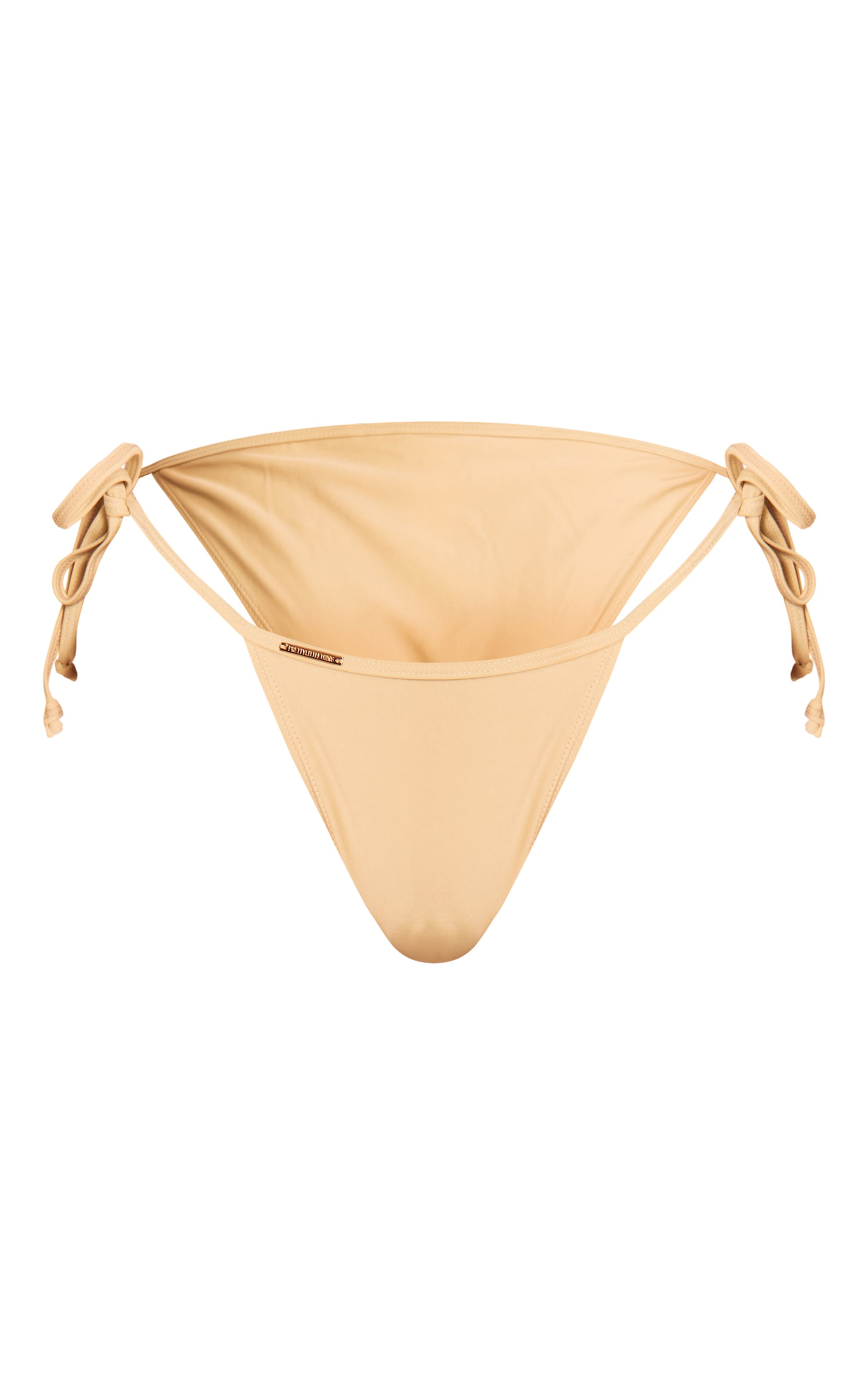 Cream Mix & Match Tie Side Bikini Bottoms image 5