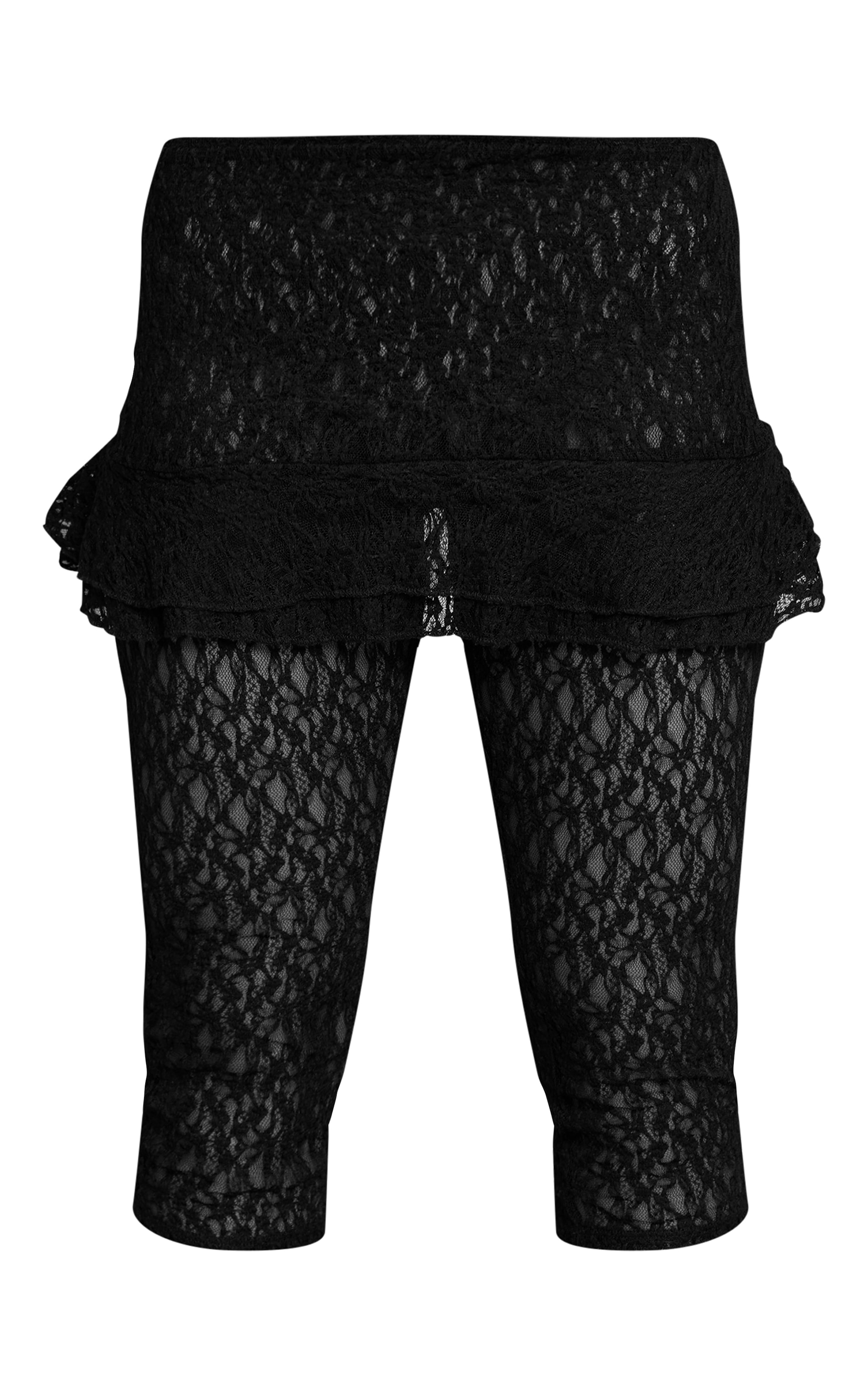 Lace Skirt Peplum Capri's image 5