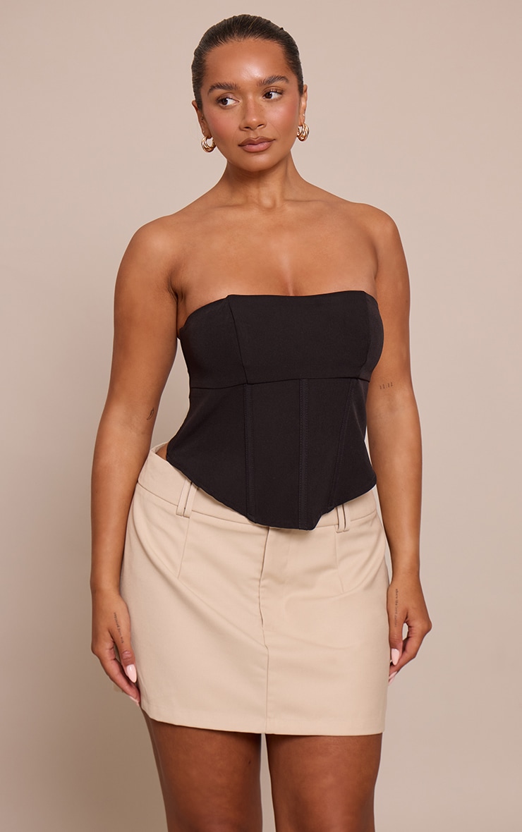 Shape stone Tailored Mini Skirt image 1