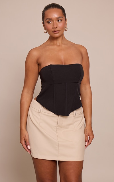 Shape stone Tailored Mini Skirt