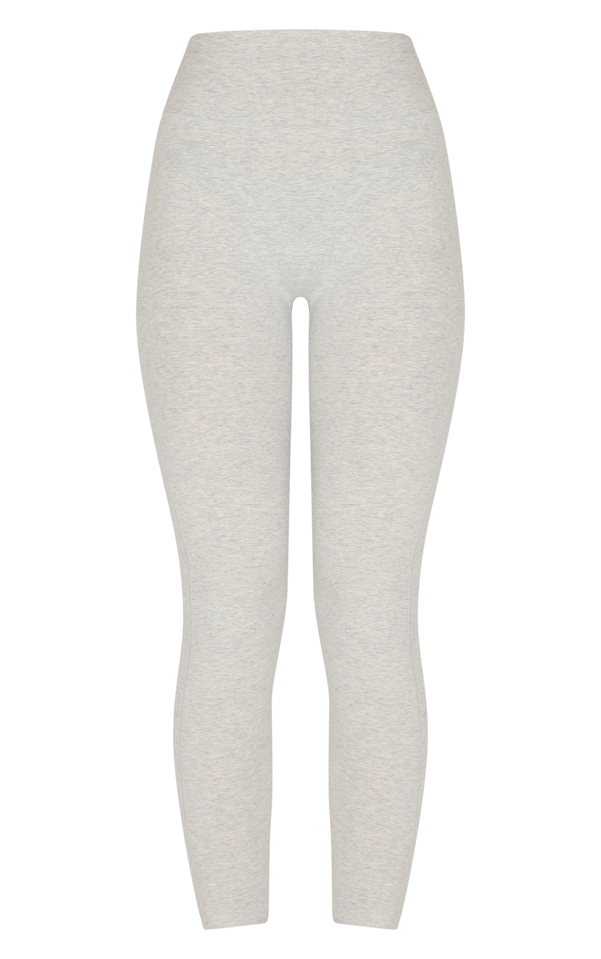 Tall Legging de sport en Sculpt gris cendré chiné à contours et taille haute image 5