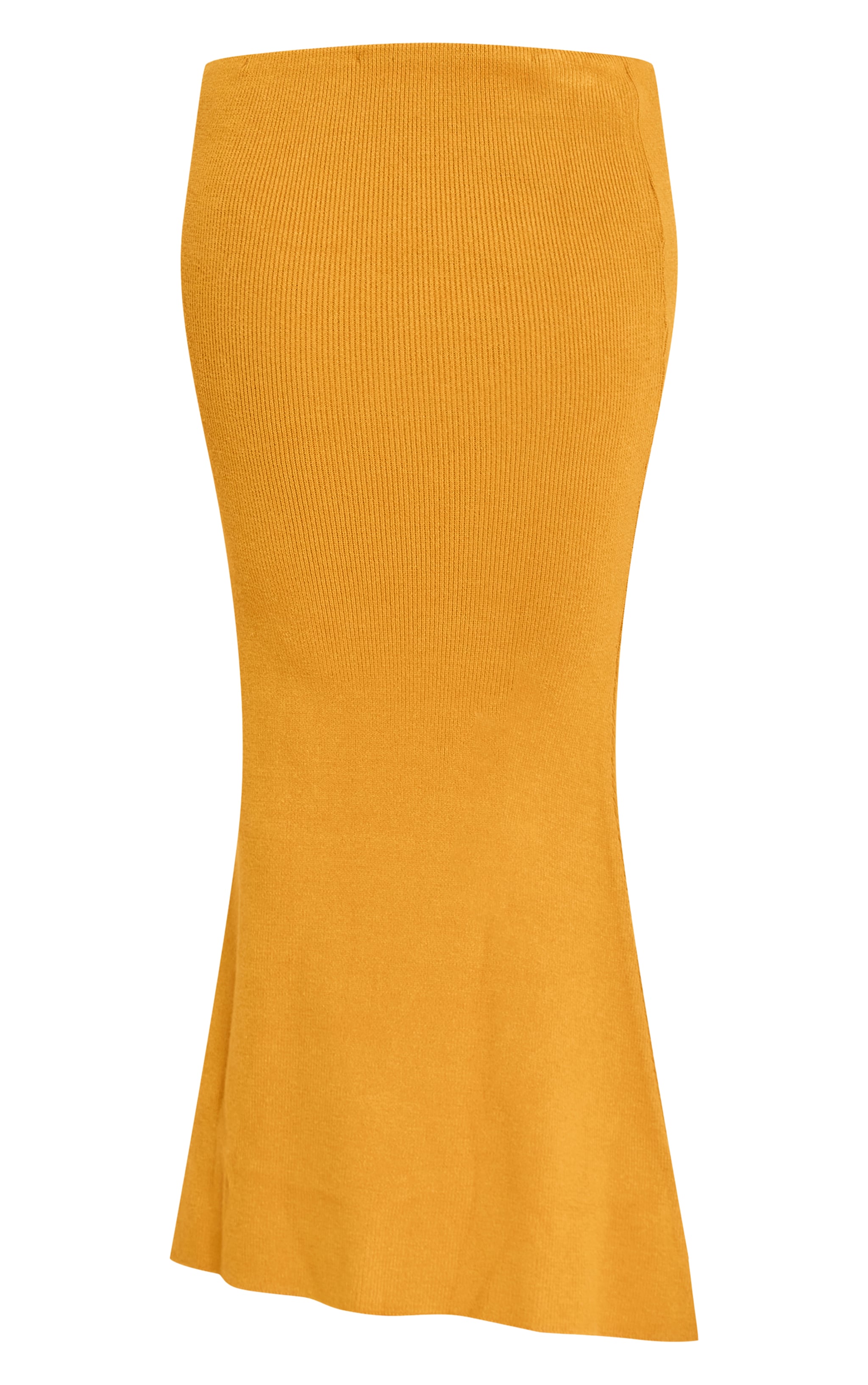Shape Rust Knitted Maxi Skirt image 5