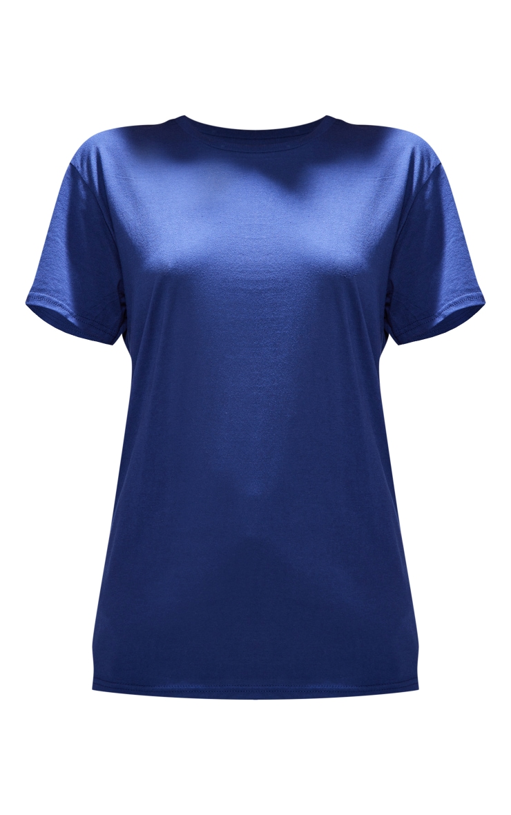 Navy LA Oversized T Shirt image 5