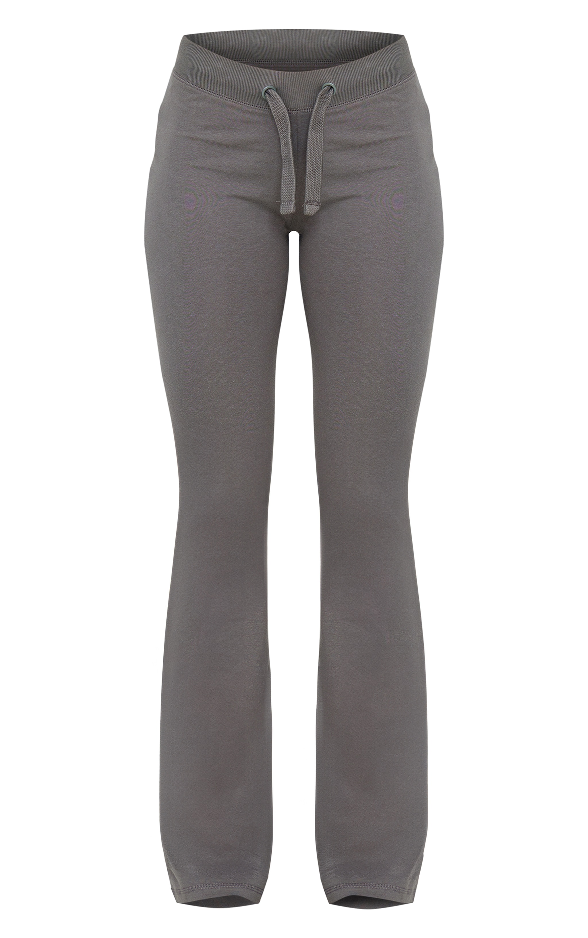 Tall Charcoal Low Rise Skinny Flare Pants image 5