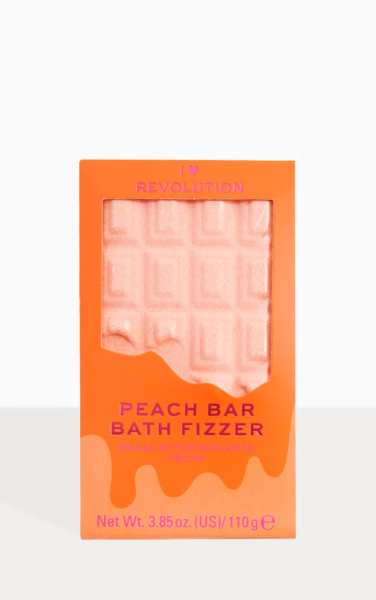 I Heart Revolution Chocolate Bar Bath Fizzer Peach