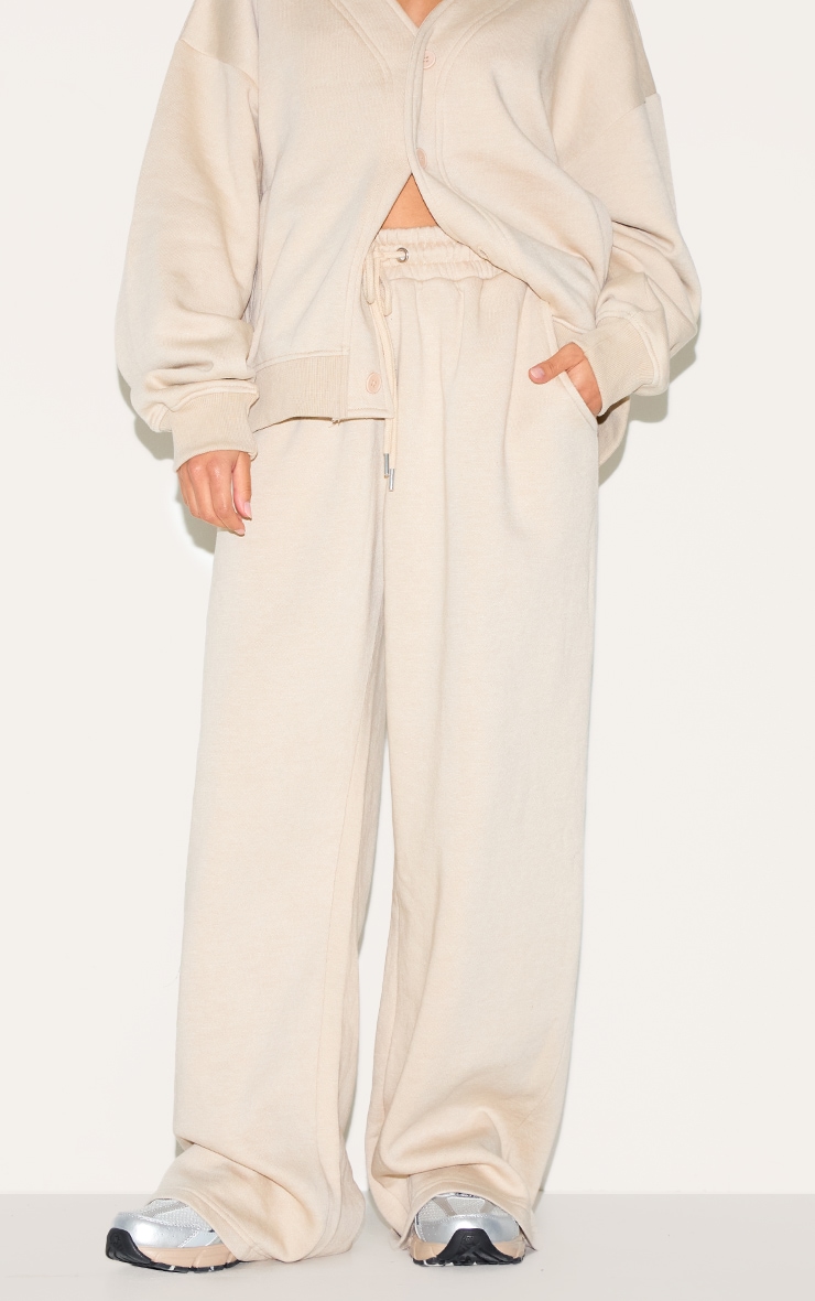 Petite Stone Draw String Wide Sweatpants image 2