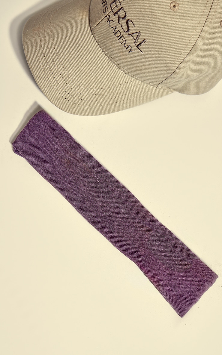 Purple Jersey Headband image 2