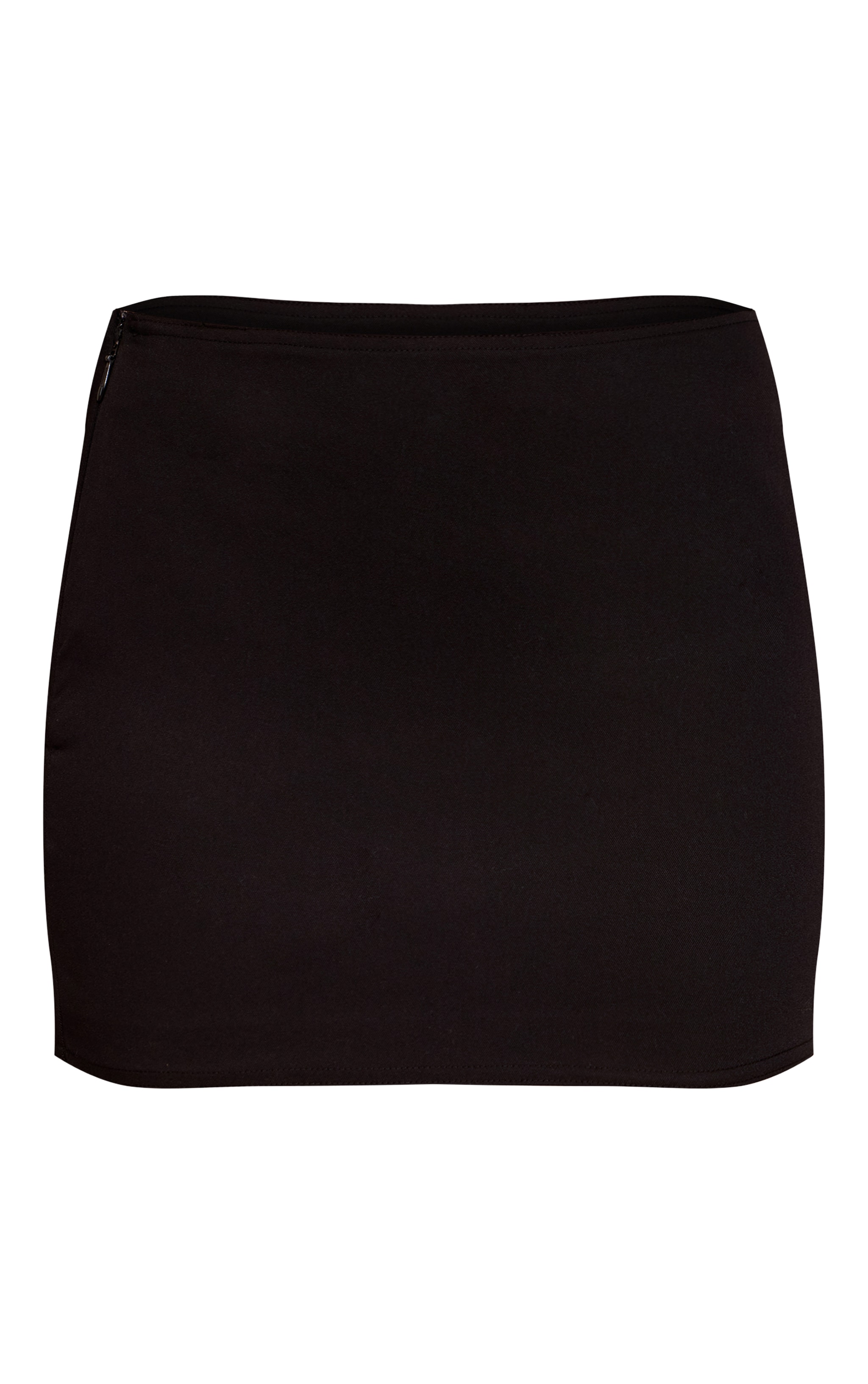 PLT Label Black Tailored Micro Mini Skirt image 6