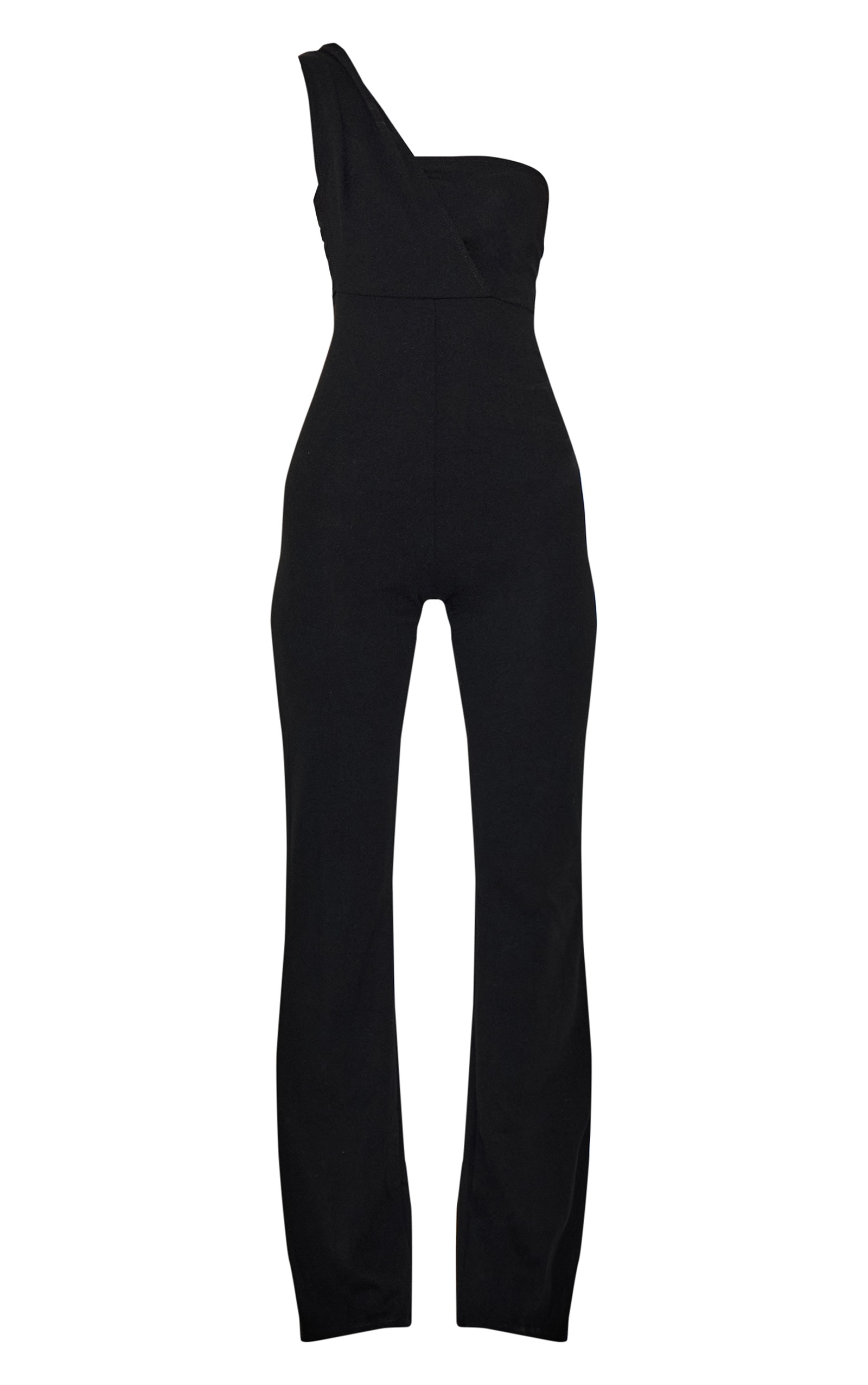 Black Lace Detailed Jumpsuit 17141 main image 0