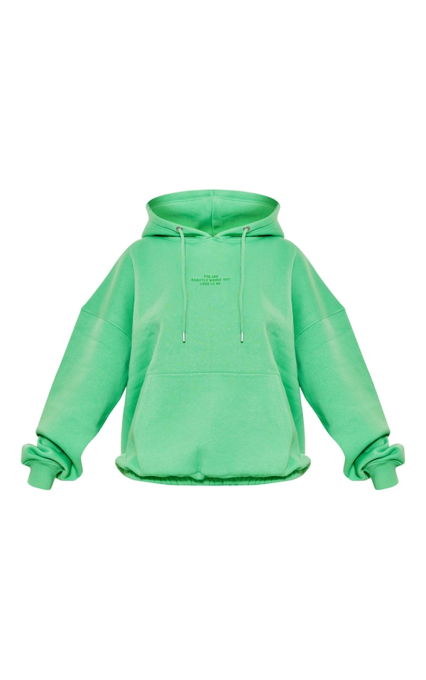 Green apple hoodie Clearance