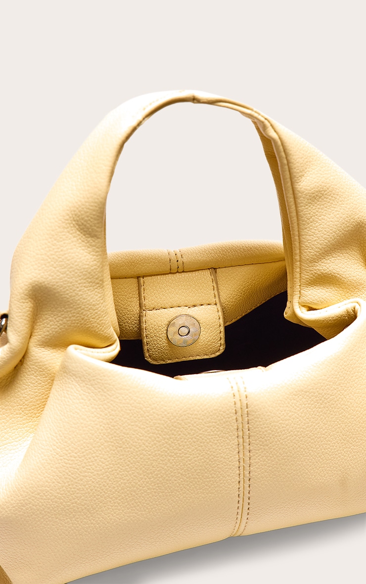 Butter Cream Slouchy Mini Pu Handbag | Accessories