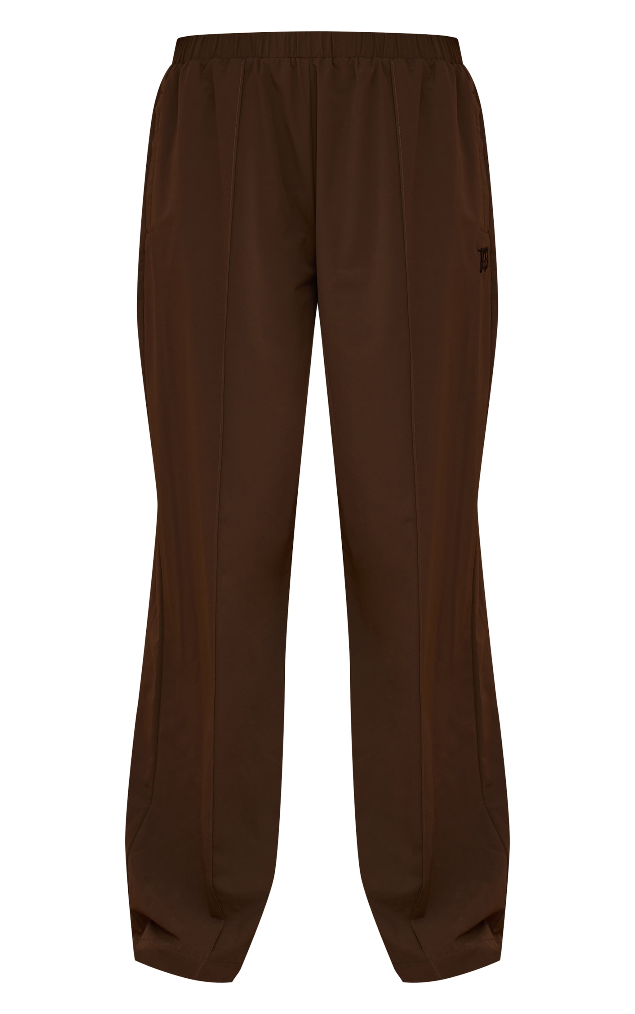 Brown Shell Piping Track Pants image 5