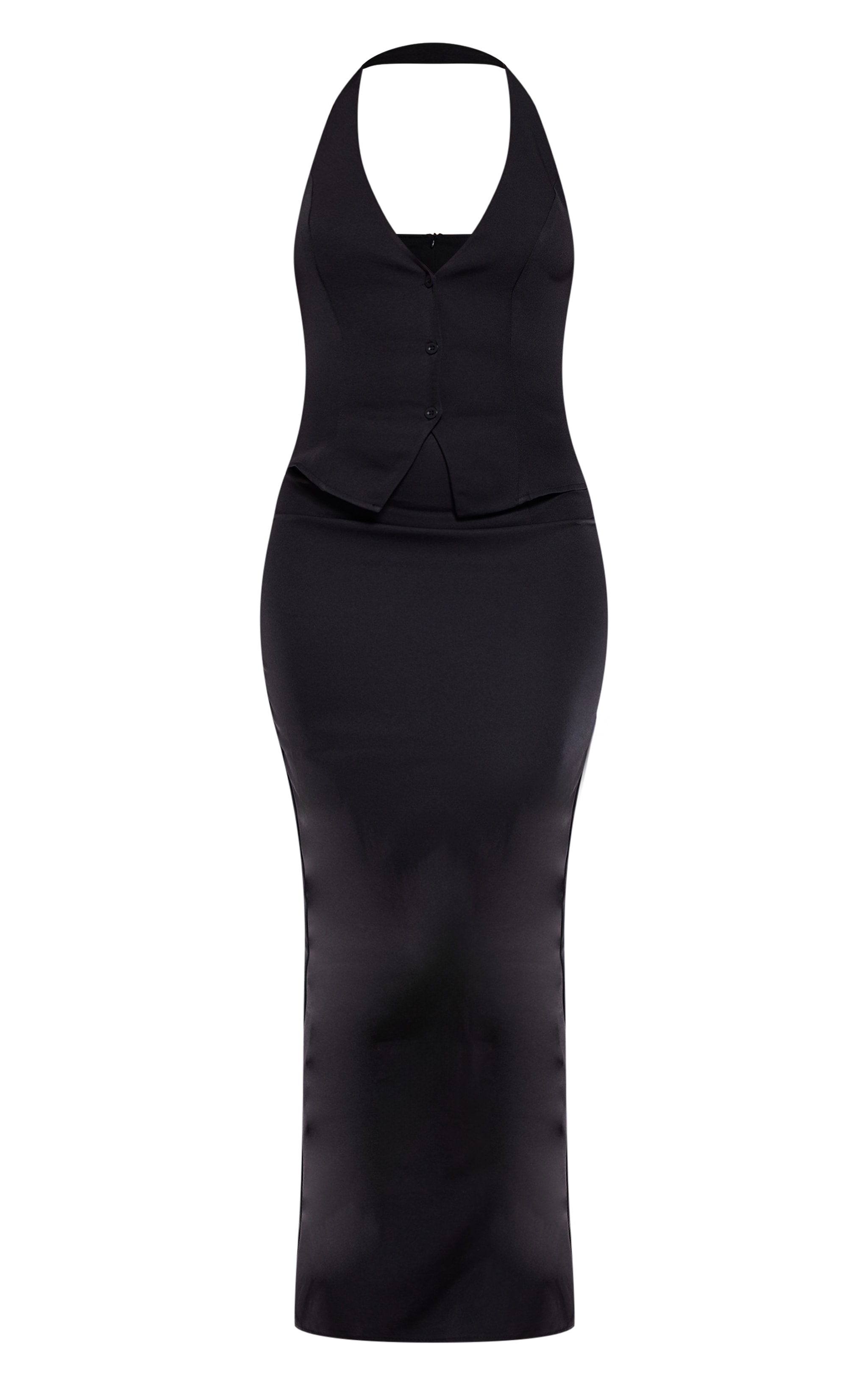 Long vest dress 2025