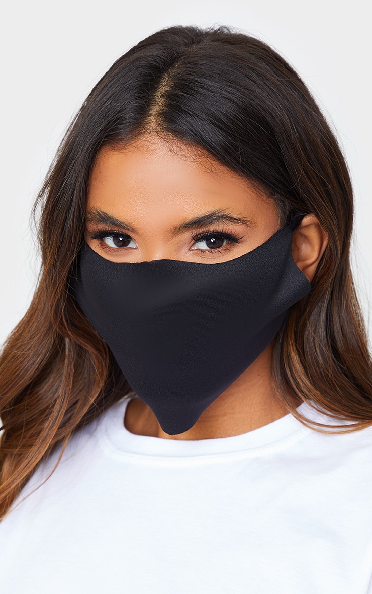 Black 7 Pack Face Mask